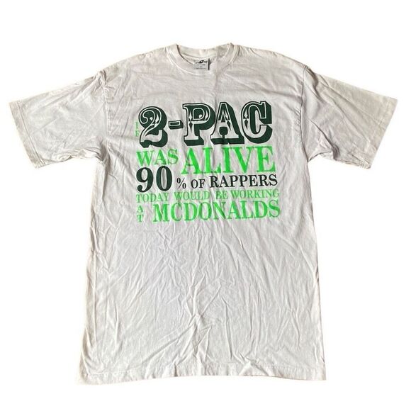 Vintage Y2K 00's 2Pac Hommage Tee XXL Streetwear Tupac hip hop graphic - Picture 2 of 4